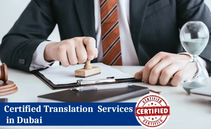Certified translation services