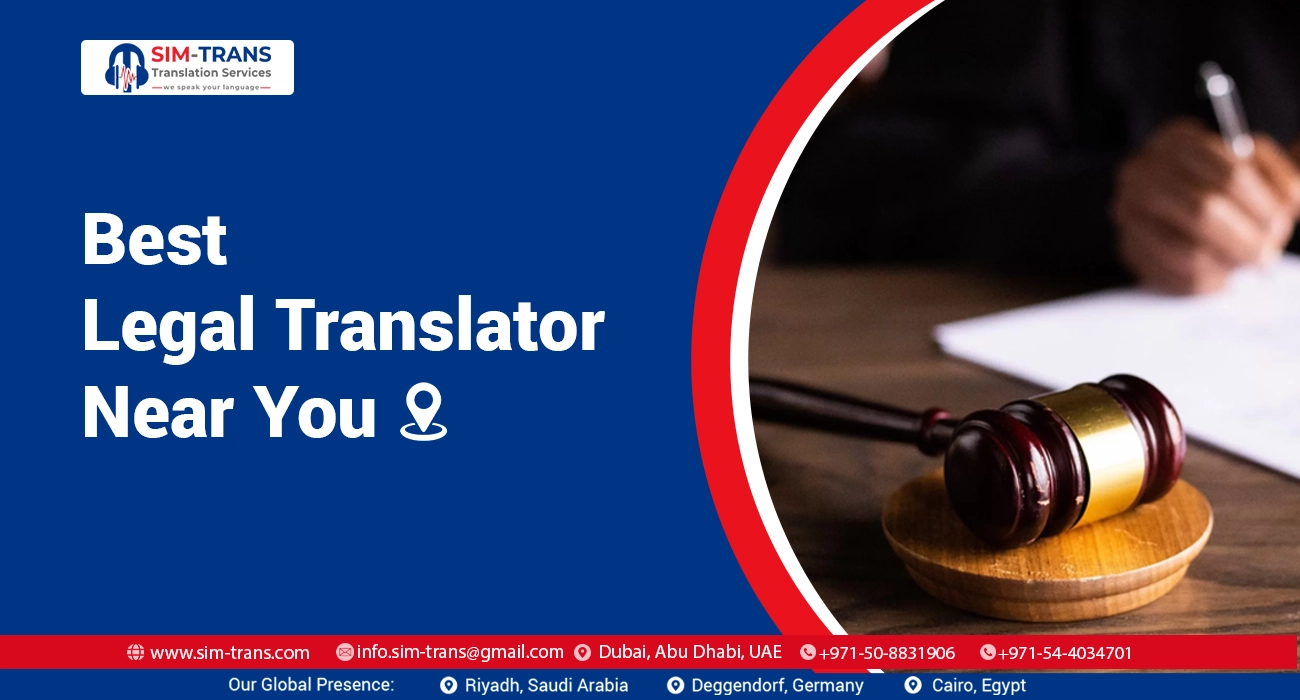 Best Legal Translator Near You
