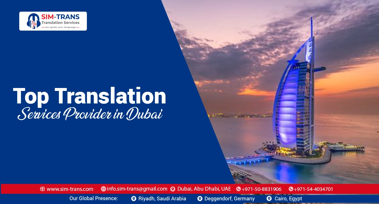 Top Translation Services Provider in Dubai