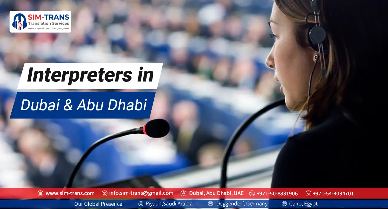 Interpreters in Dubai & Abu Dhabi