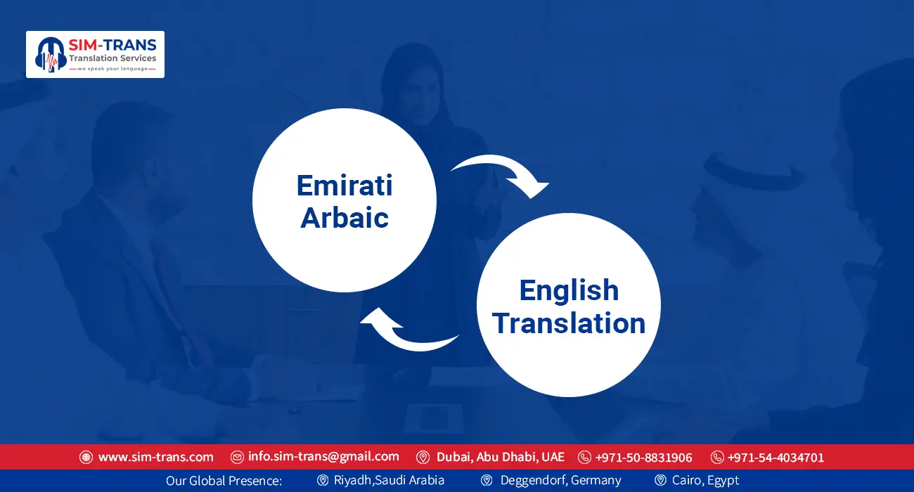 Emirati Arabic to English Translation