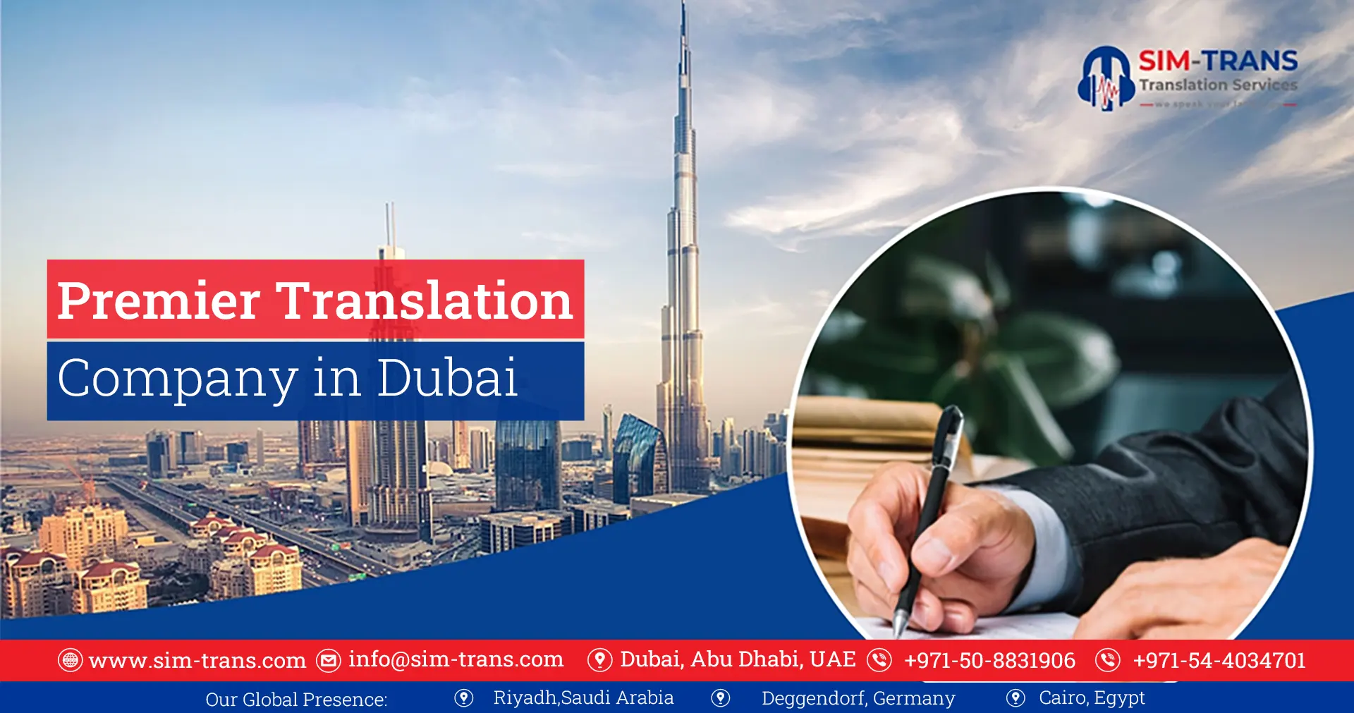 Premier Translation Company in Dubai