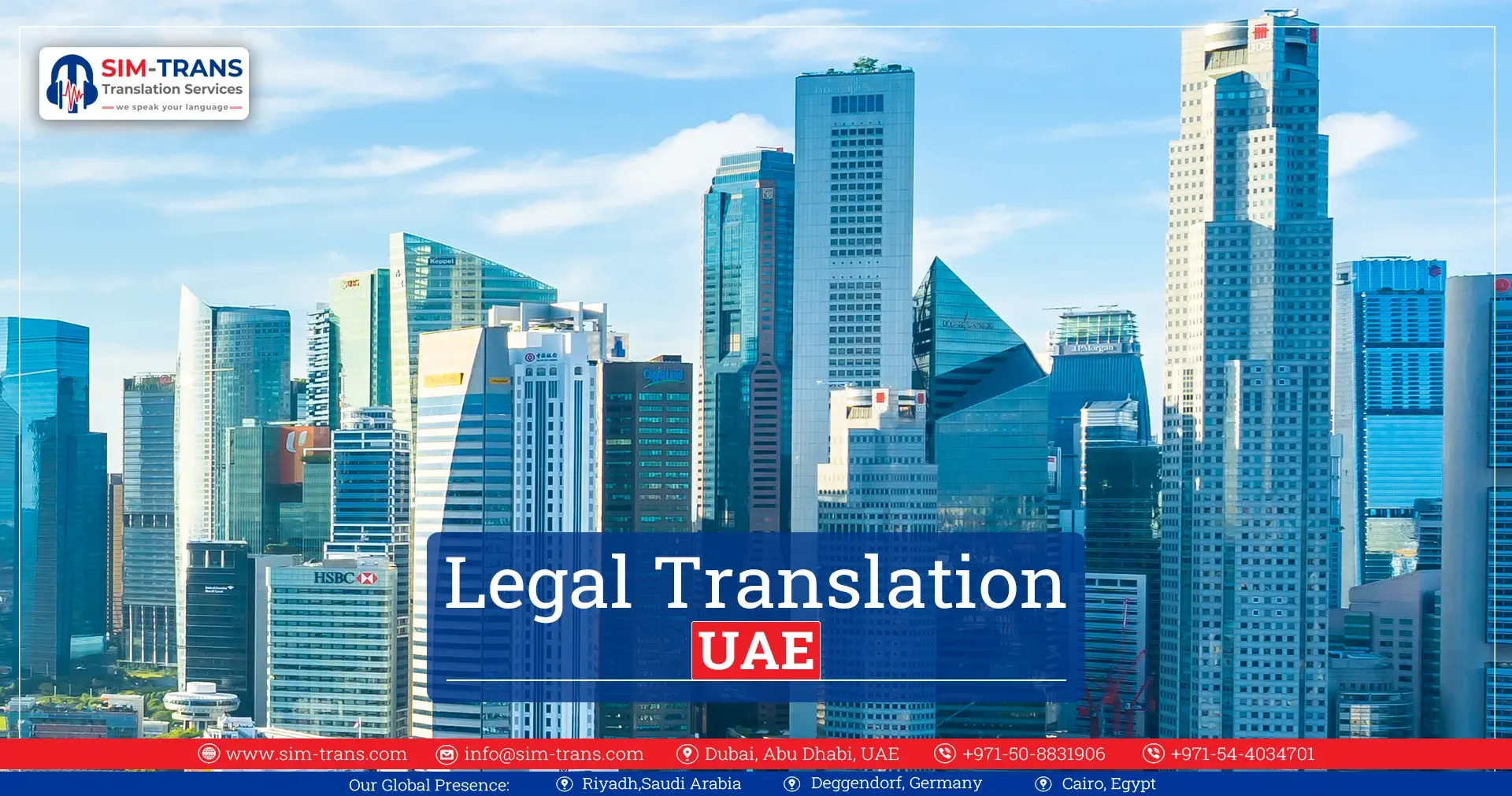 Legal Translation Dubai: Sim-Trans Your Reliable Partner
