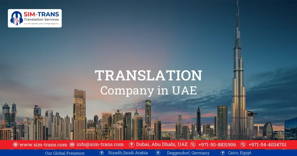 translation company in Dubai
