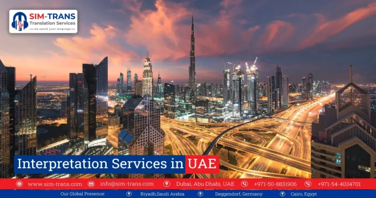 Interpretation Services in Dubai