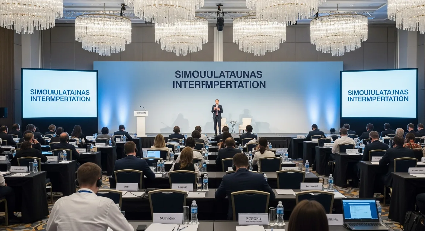 Simultaneous Interpretation