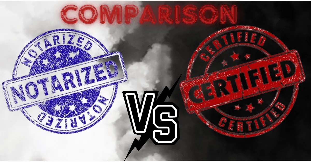 Certified vs Notarized Translations: Clear Definitions