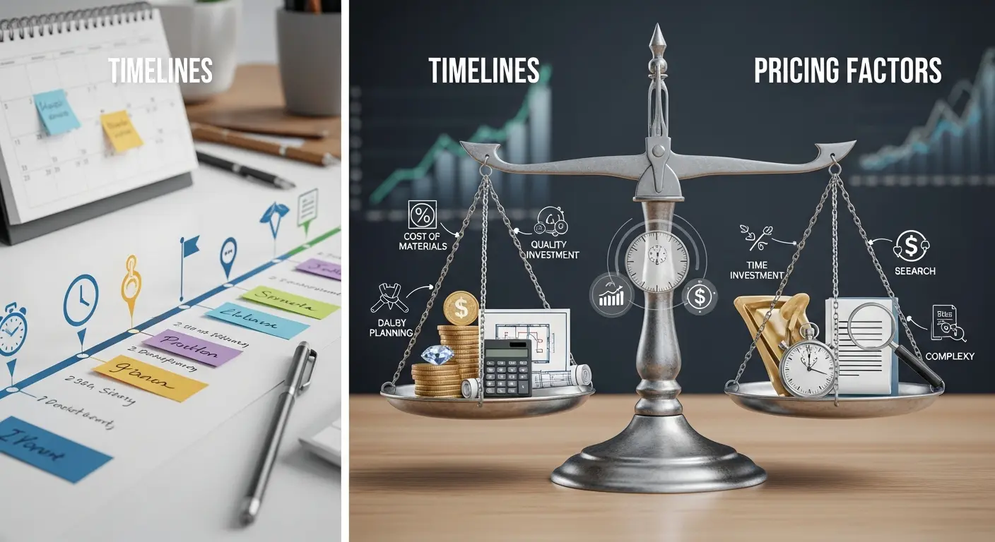 Timelines, Pricing Factors, and How to Save Time