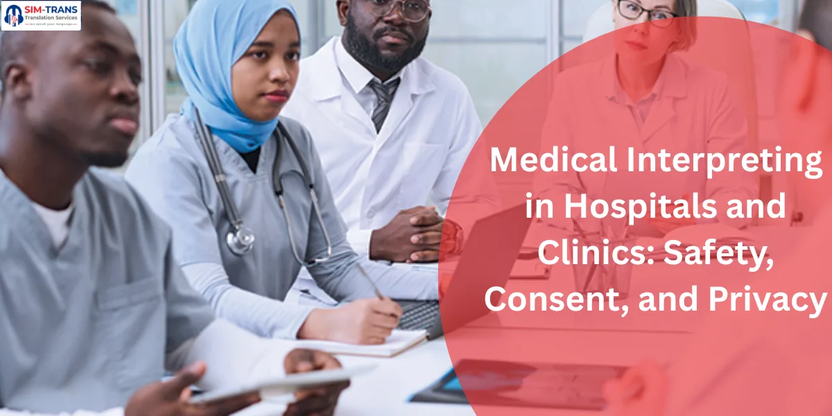 Medical Interpreting in Hospitals and Clinics: Safety, Consent, and Privacy