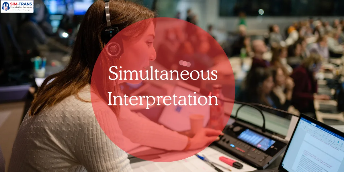 Simultaneous Interpretation
