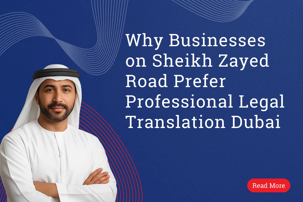 Why Businesses on Sheikh Zayed Road Prefer Professional Legal Translation Dubai