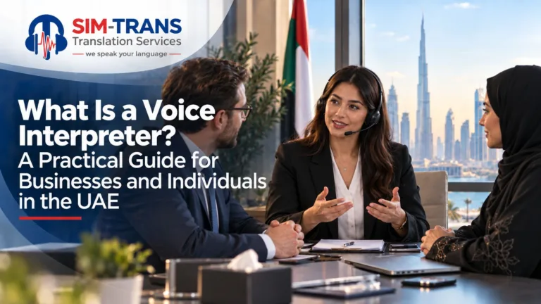 voice interpreter