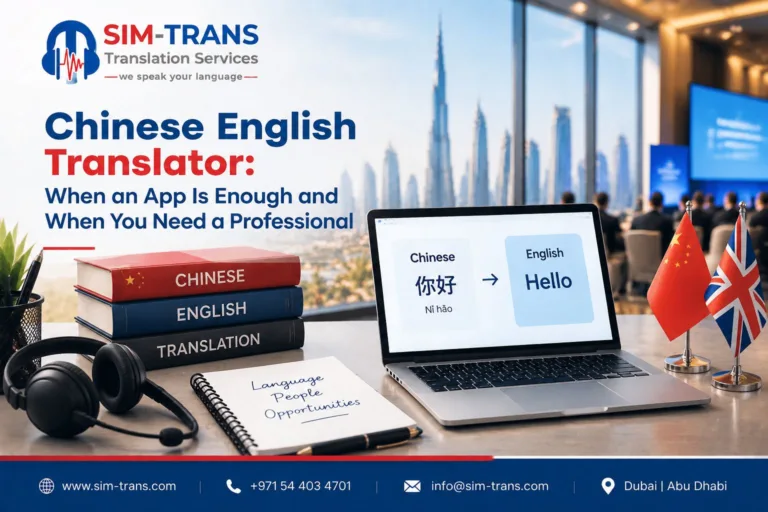 chinese english translator