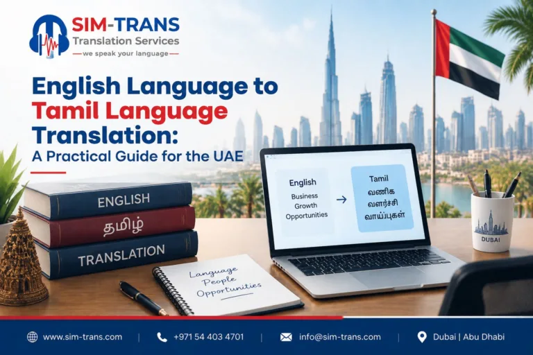 english language to tamil language translation